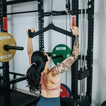Lat Pulldown and Seated Row