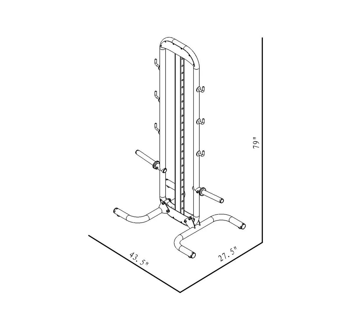 MX1191 Universal Storage Rack - Image 2