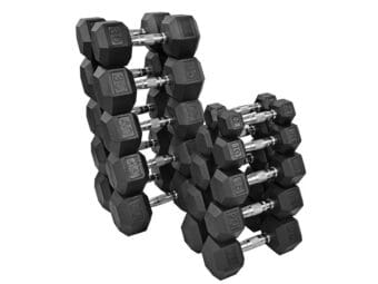5-50lb RPE Octagon Dumbbell Set